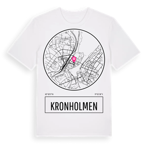 Kronholmen t-shirt – ekologisk bomull t-shirt från Pinshirt