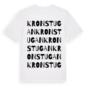Kronstugan ordlek t-shirt – ekologisk bomull t-shirt från Pinshirt