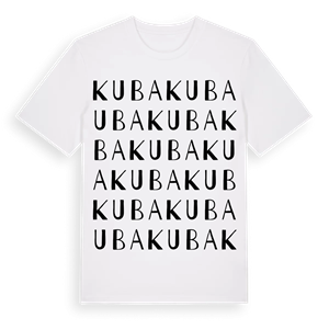 Kuba ordlek t-shirt – ekologisk bomull t-shirt från Pinshirt