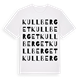 Kullberget ordlek t-shirt