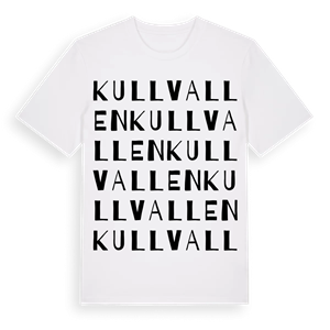 Kullvallen ordlek t-shirt – ekologisk bomull t-shirt från Pinshirt