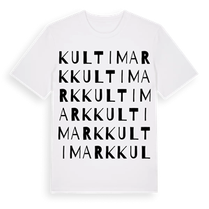 Kultimark ordlek t-shirt – ekologisk bomull t-shirt från Pinshirt
