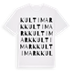Kultimark ordlek t-shirt