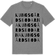 Mid Heather Gray t-shirt med Kungsgårdsbodarna ordlek t-shirt