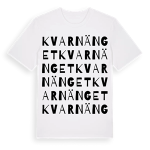 Kvarnänget ordlek t-shirt – ekologisk bomull t-shirt från Pinshirt