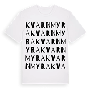 Kvarnmyra ordlek t-shirt – ekologisk bomull t-shirt från Pinshirt