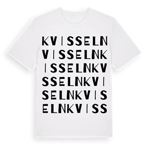 Kvisseln ordlek t-shirt – ekologisk bomull t-shirt från Pinshirt
