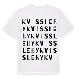 Kvissleby ordlek t-shirt – ekologisk bomull t-shirt från Pinshirt