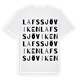 Lafssjöviken ordlek t-shirt