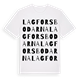 Lagforsbodarna ordlek t-shirt