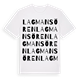 Lagmansören ordlek t-shirt