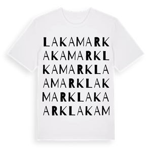 Lakamark ordlek t-shirt – ekologisk bomull t-shirt från Pinshirt