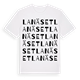 Lanäset ordlek t-shirt