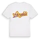 Långblå baseball t-shirt
