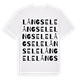 Långsele ordlek t-shirt