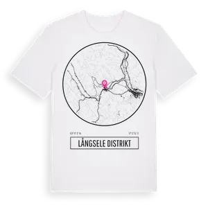 Långsele Distrikt t-shirt – ekologisk bomull t-shirt från Pinshirt