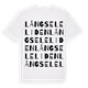 Långseleliden ordlek t-shirt