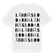 Lännäsbodarna ordlek t-shirt