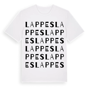 Lappes ordlek t-shirt – ekologisk bomull t-shirt från Pinshirt