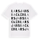 Larsjansbacken ordlek t-shirt