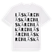 Läskären ordlek t-shirt