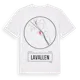 White t-shirt med Lavallen t-shirt