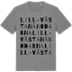 Mid Heather Gray t-shirt med Lill-Västanåbodarna ordlek t-shirt