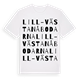 Lill-Västanåbodarna ordlek t-shirt