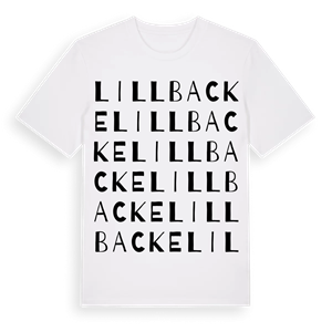 Lillbacke ordlek t-shirt – ekologisk bomull t-shirt från Pinshirt