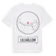 White t-shirt med Lillhällom t-shirt