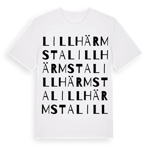 Lillhärmsta ordlek t-shirt – ekologisk bomull t-shirt från Pinshirt