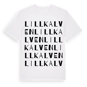 Lillkalven ordlek t-shirt – ekologisk bomull t-shirt från Pinshirt