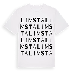 Limsta ordlek t-shirt – ekologisk bomull t-shirt från Pinshirt