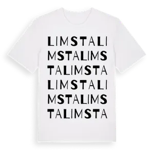 Limsta ordlek t-shirt – ekologisk bomull t-shirt från Pinshirt