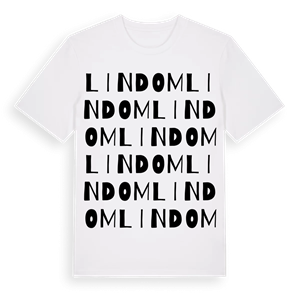 Lindom ordlek t-shirt – ekologisk bomull t-shirt från Pinshirt