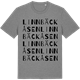 Mid Heather Gray t-shirt med Linnbäckåsen ordlek t-shirt