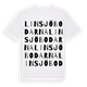 Linsjöbodarna ordlek t-shirt