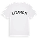 Litanön böjd t-shirt