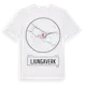 White t-shirt med Ljungaverk t-shirt