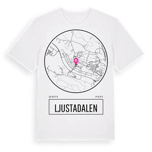 Ljustadalen t-shirt – ekologisk bomull t-shirt från Pinshirt
