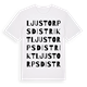 Ljustorps distrikt ordlek t-shirt