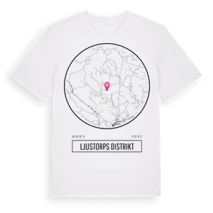 Ljustorps Distrikt t-shirt – ekologisk bomull t-shirt från Pinshirt