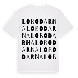 Lobodarna ordlek t-shirt – ekologisk bomull t-shirt från Pinshirt