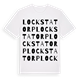Lockstatorp ordlek t-shirt