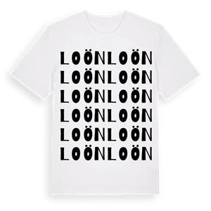 Loön ordlek t-shirt – ekologisk bomull t-shirt från Pinshirt