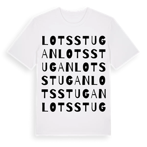 Lotsstugan ordlek t-shirt – ekologisk bomull t-shirt från Pinshirt