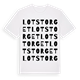 Lotstorget ordlek t-shirt