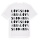 Lövåsbodarna ordlek t-shirt