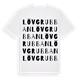Lövgrubban ordlek t-shirt