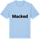 Blue Soul t-shirt med Macked fetstil t-shirt